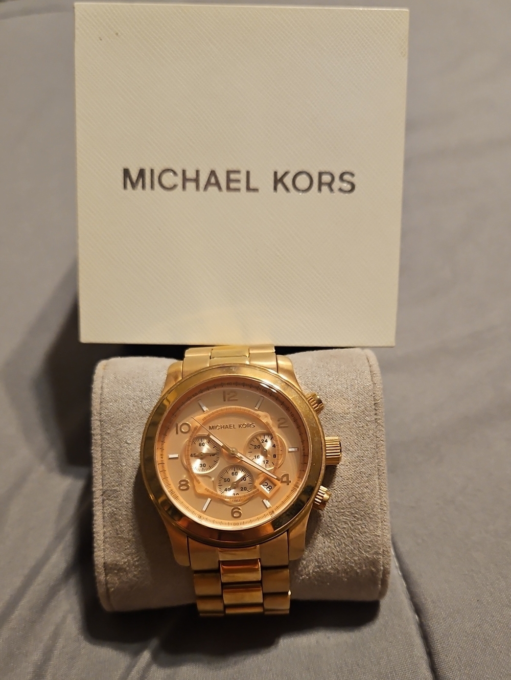 Michael Kors Gold Tone Women's Chronograph Watch